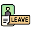 leave